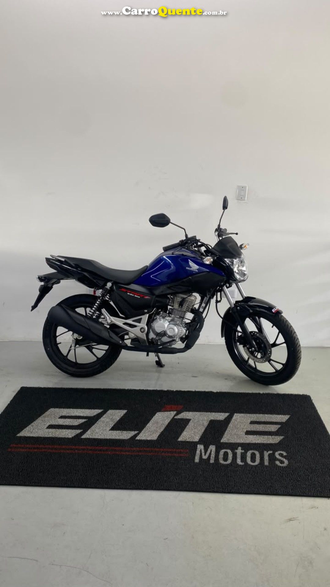 HONDA   CG 160 START   AZUL 2026 160 GASOLINA - Loja
