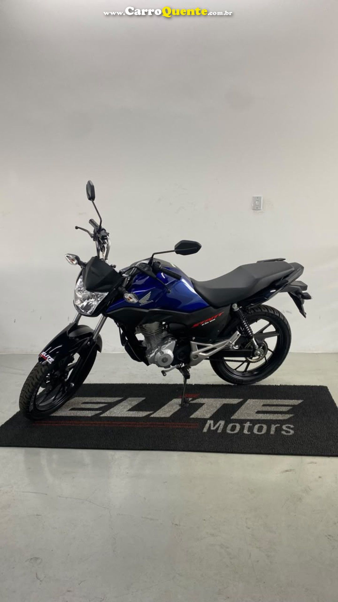 HONDA   CG 160 START   AZUL 2026 160 GASOLINA - Loja