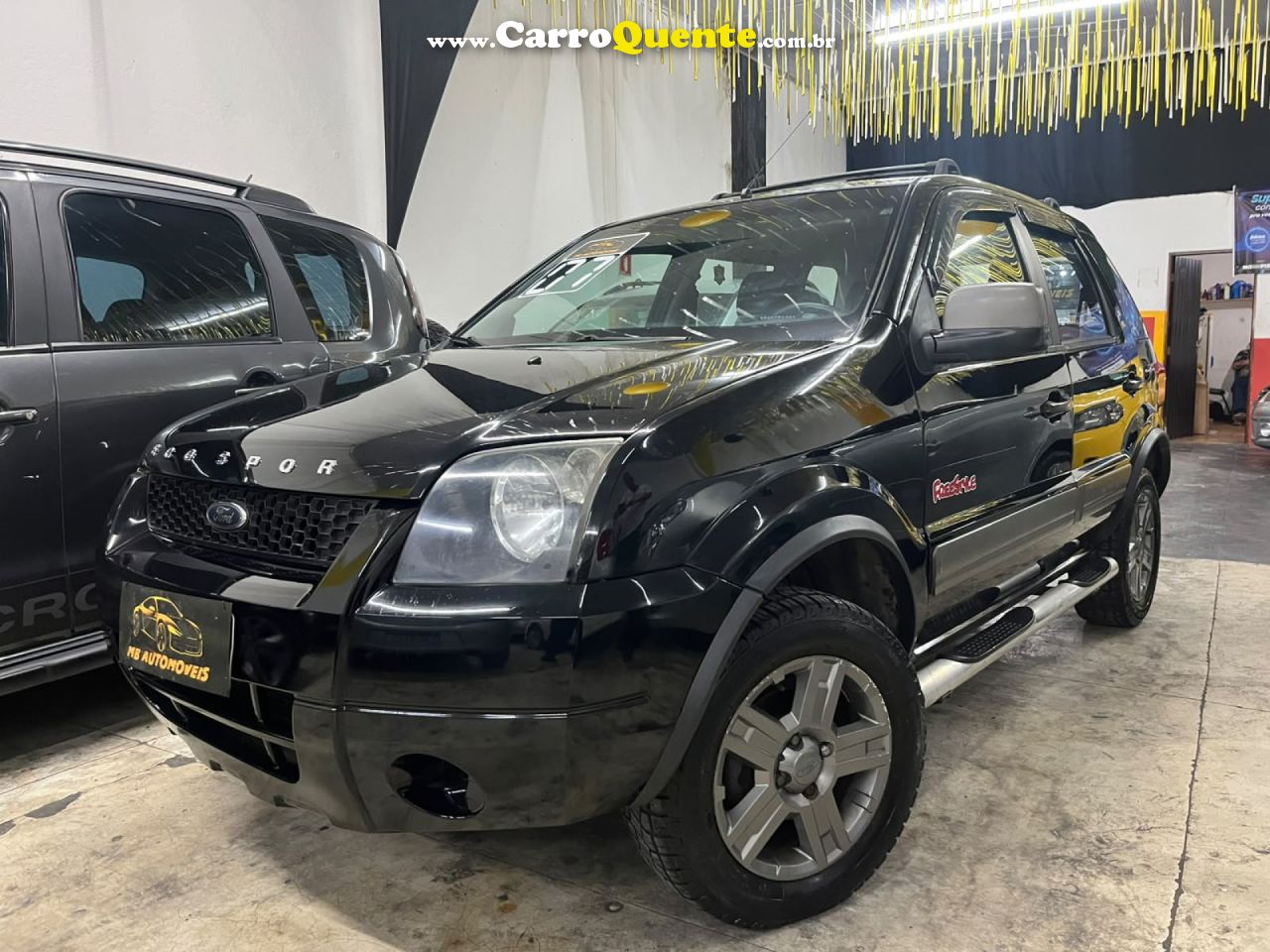 FORD   ECOSPORT XLT 1.6 1.6 FLEX 8V 5P   PRETO 2007 1.6 FLEX - Loja