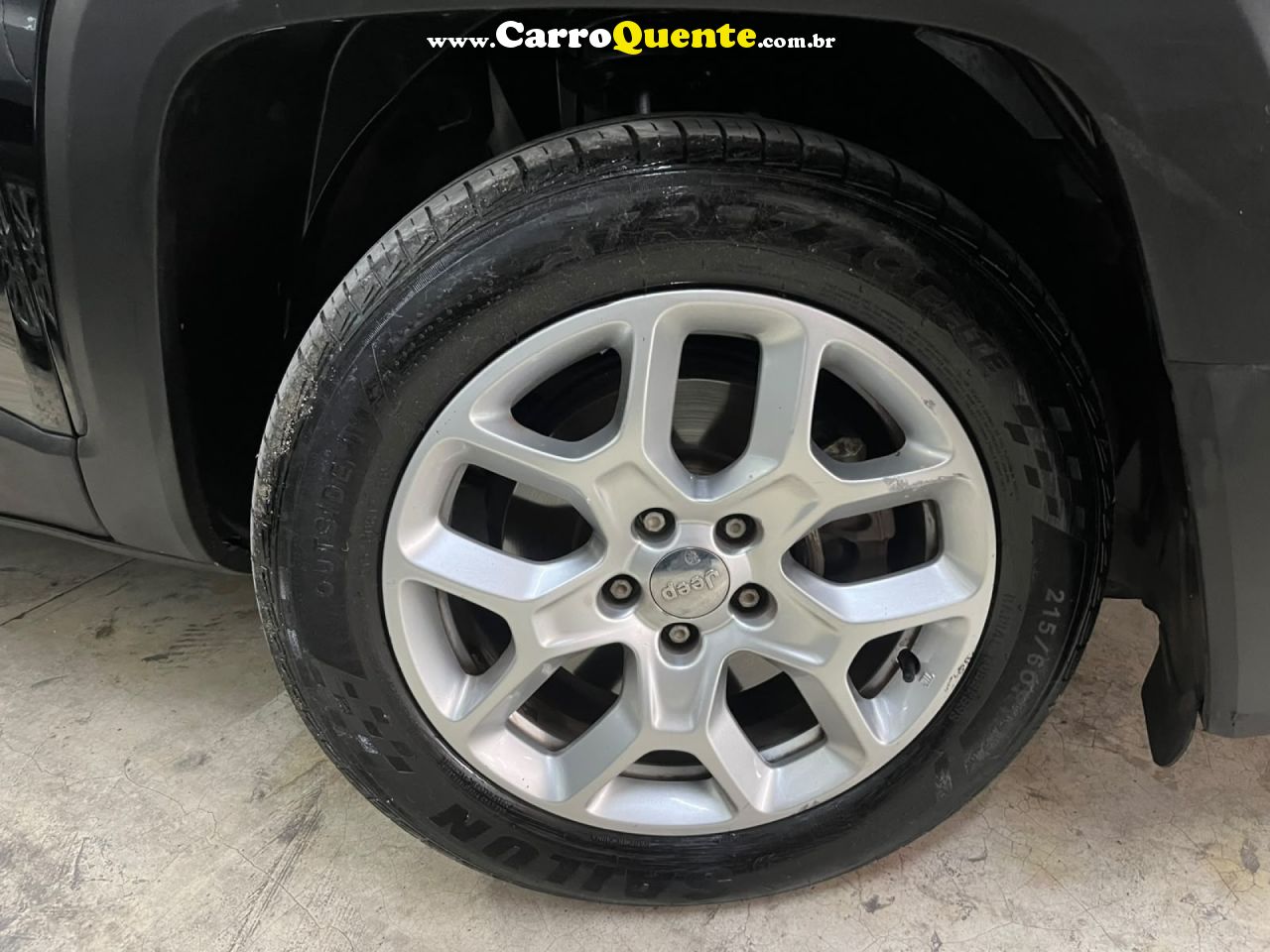 JEEP   RENEGADE1.8 4X2 FLEX 16V AUT.   PRETO 2018 1.8 FLEX - Loja