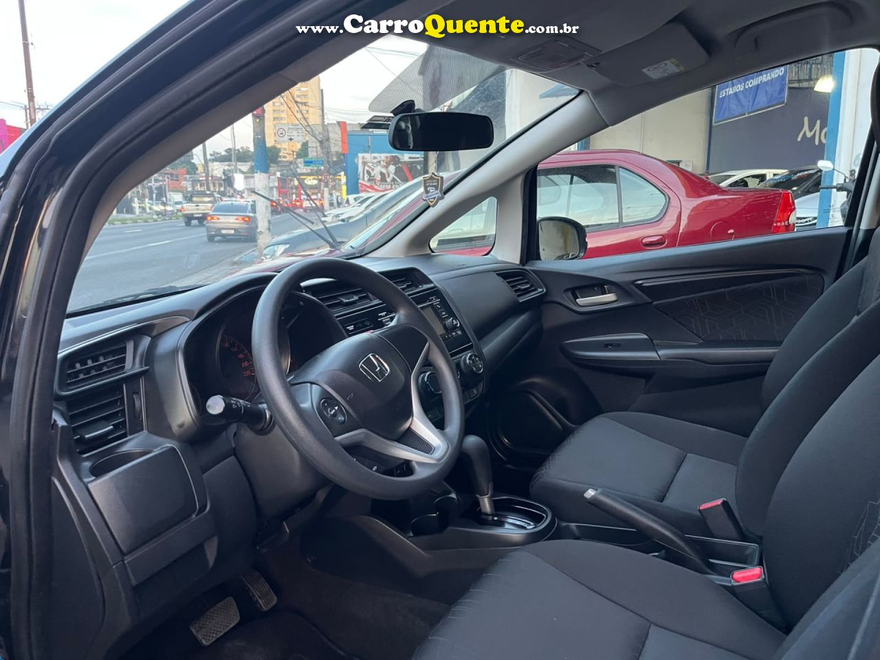 HONDA   FIT EXSEX 1.5 FLEXFLEXONE 16V 5P AUT.   PRETO 2015 1.5 GASOLINA - Loja