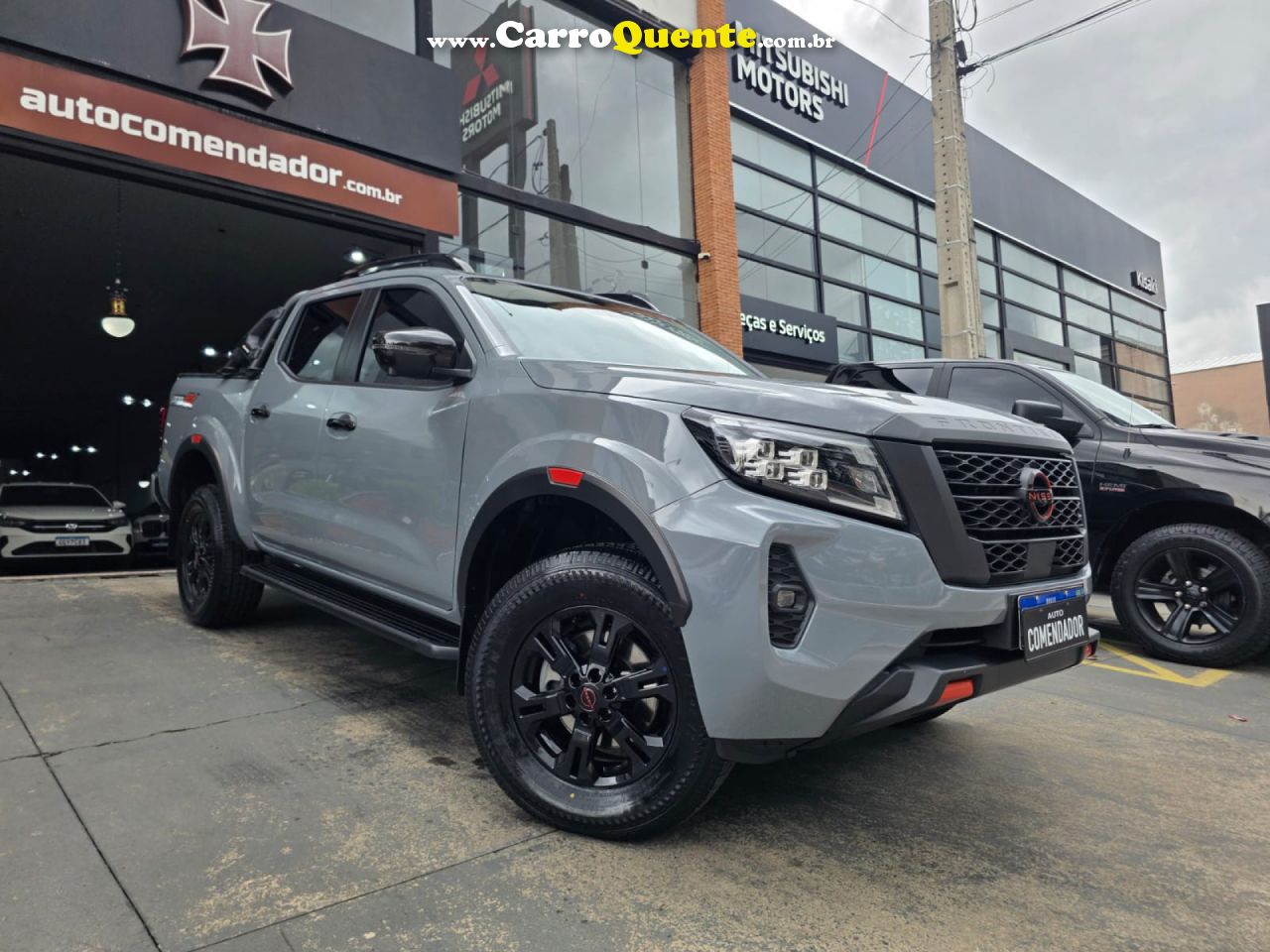 NISSAN   FRONTIER PRO4X CD 4X4 2.3 BI-TB DIE. AUT   CINZA 2026 2.3 DIESEL - Loja