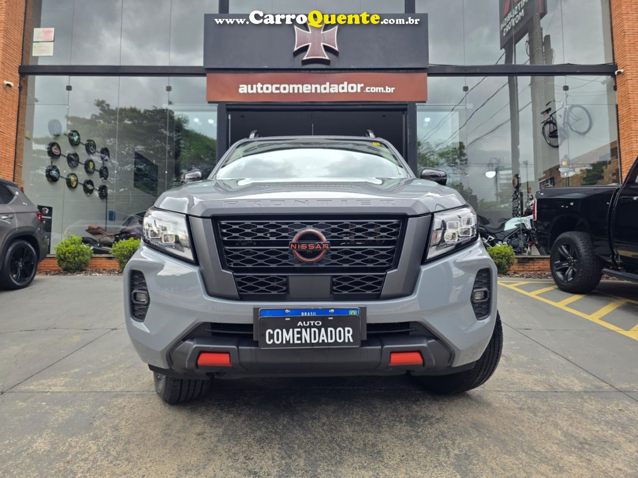 NISSAN   FRONTIER PRO4X CD 4X4 2.3 BI-TB DIE. AUT   CINZA 2026 2.3 DIESEL - Loja