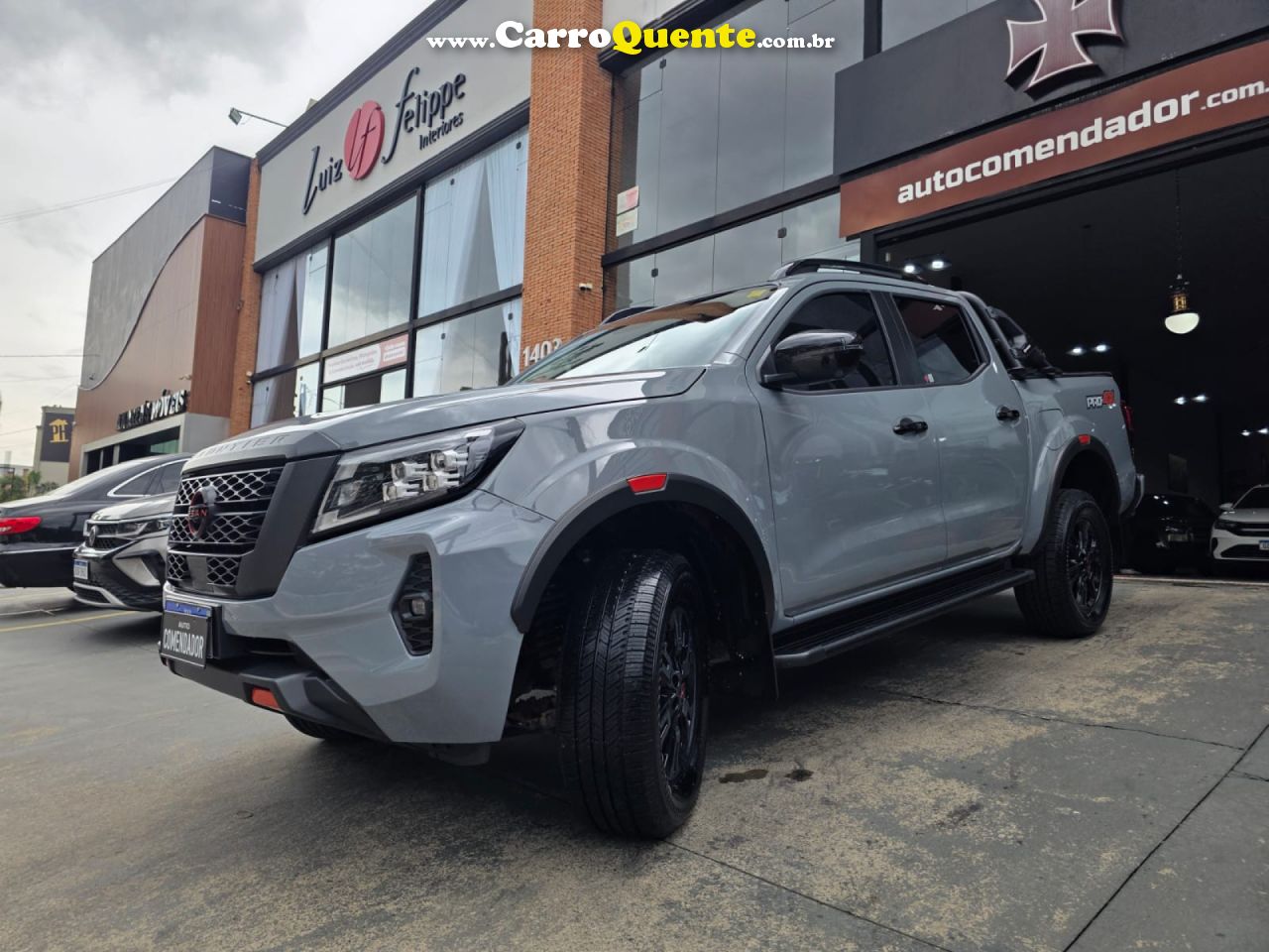NISSAN   FRONTIER PRO4X CD 4X4 2.3 BI-TB DIE. AUT   CINZA 2026 2.3 DIESEL - Loja
