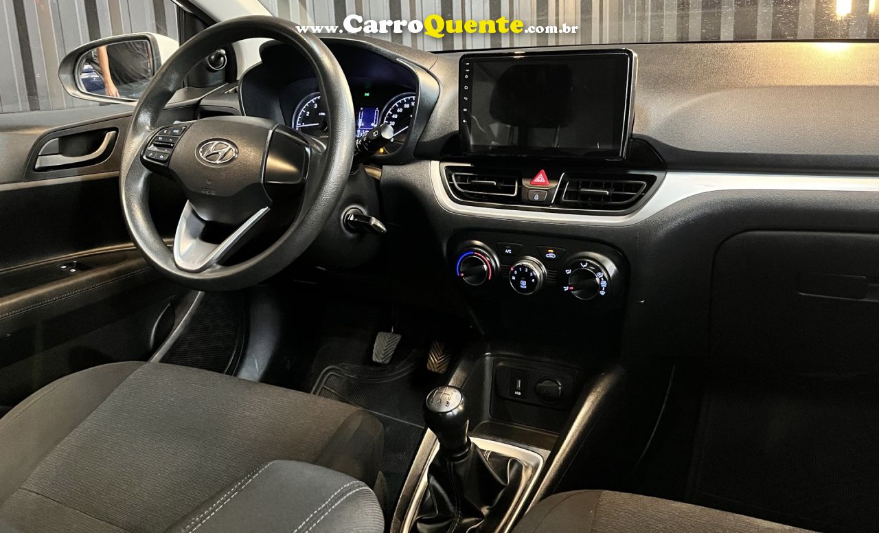 HYUNDAI   HB20 SENSE 1.0 FLEX 12V MEC.   BRANCO 2021 1.0 FLEX - Loja