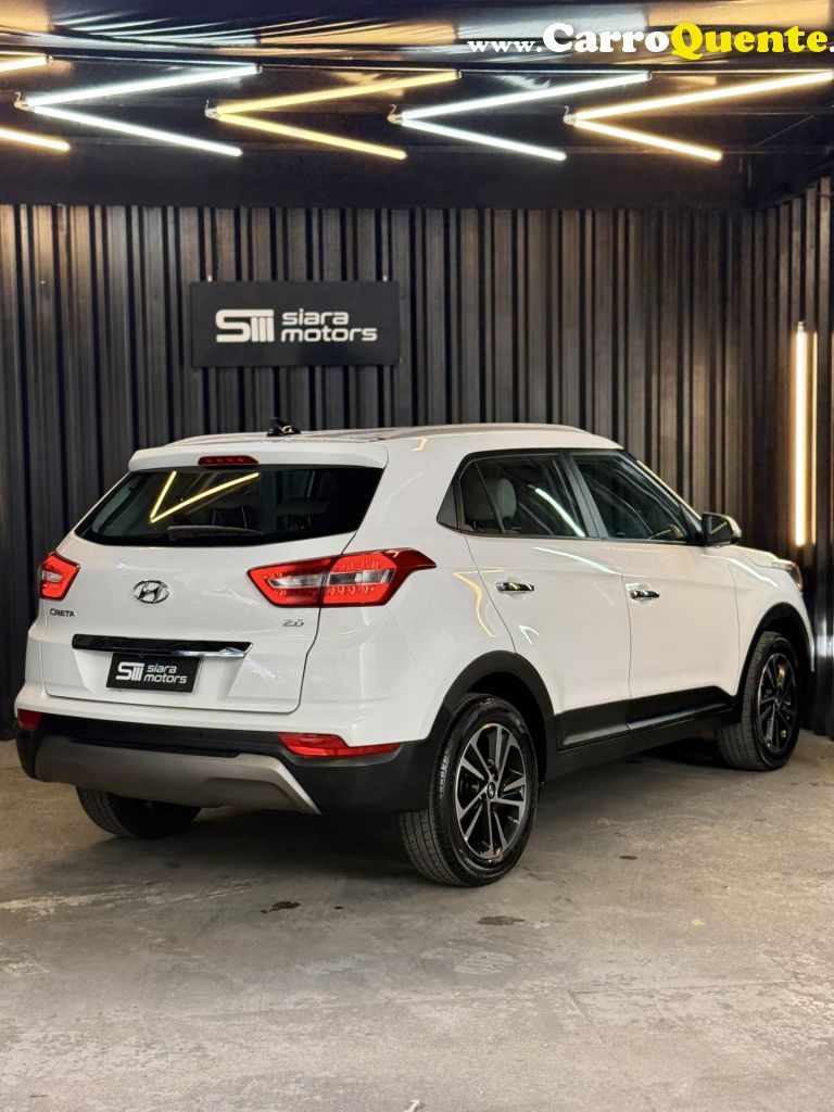 HYUNDAI   CRETA PRESTIGE 2.0 16V FLEX AUT.   BRANCO 2021 2.0 FLEX - Loja