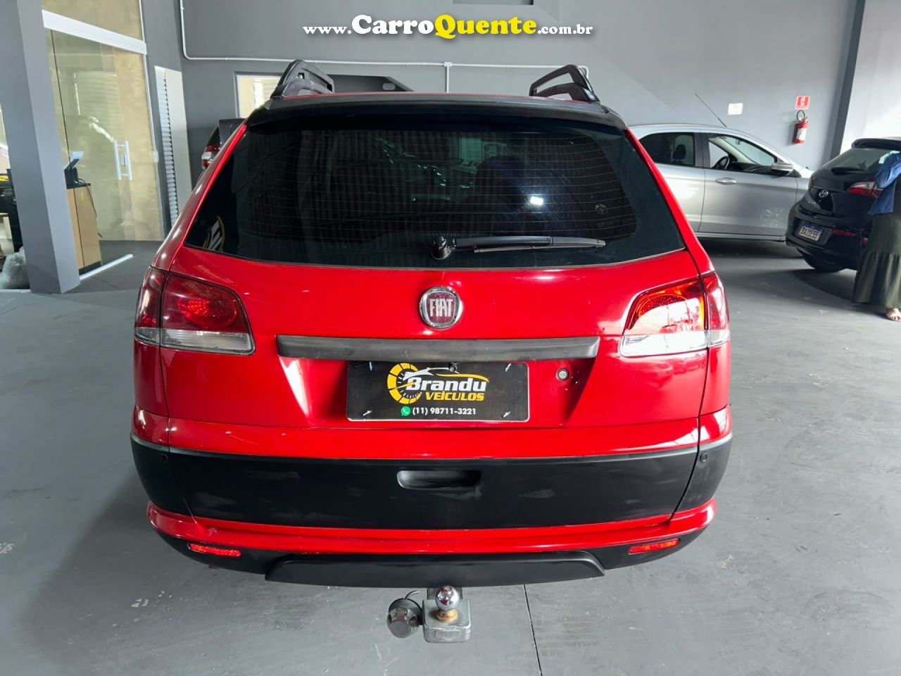 FIAT   PALIO WEEKEND TREKKING 1.4 FIRE FLEX 8V   VERMELHO 2010 1.4 FLEX - Loja