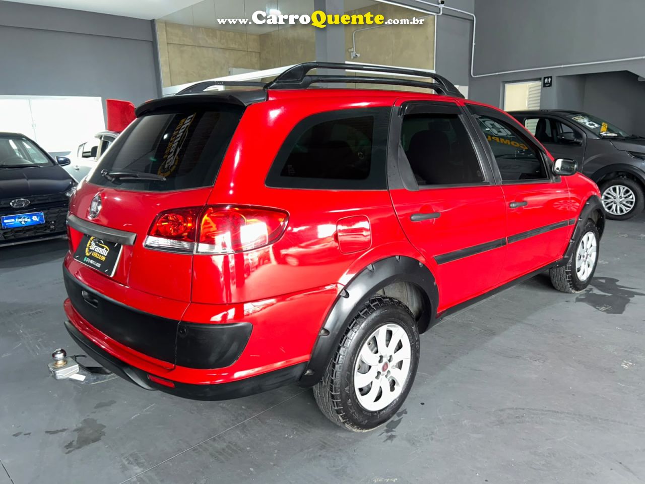 FIAT   PALIO WEEKEND TREKKING 1.4 FIRE FLEX 8V   VERMELHO 2010 1.4 FLEX - Loja