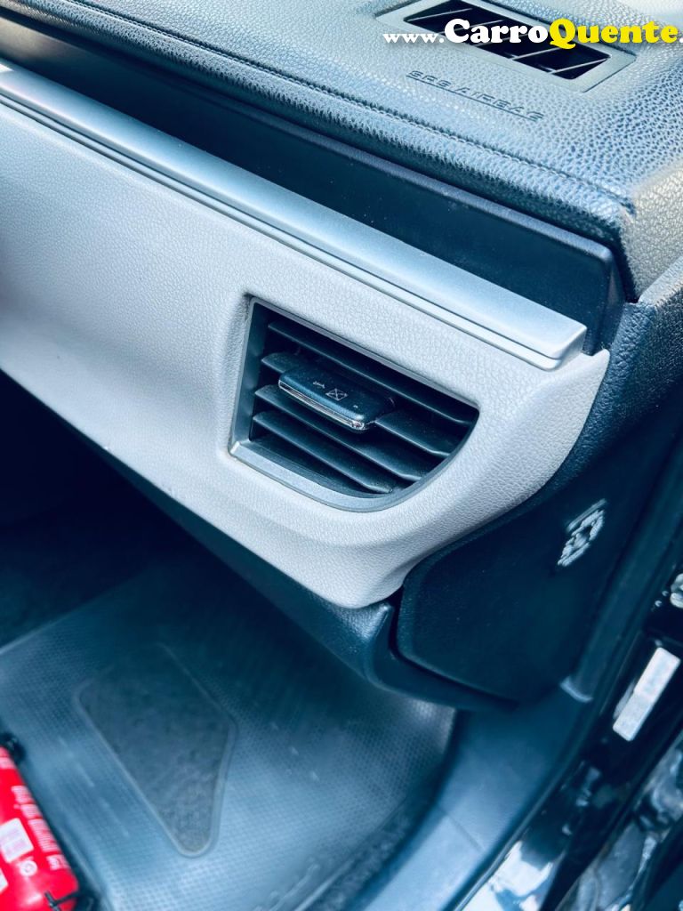 TOYOTA   COROLLA XEI 2.0 FLEX 16V AUT.   PRETO 2016 2.0 FLEX - Loja