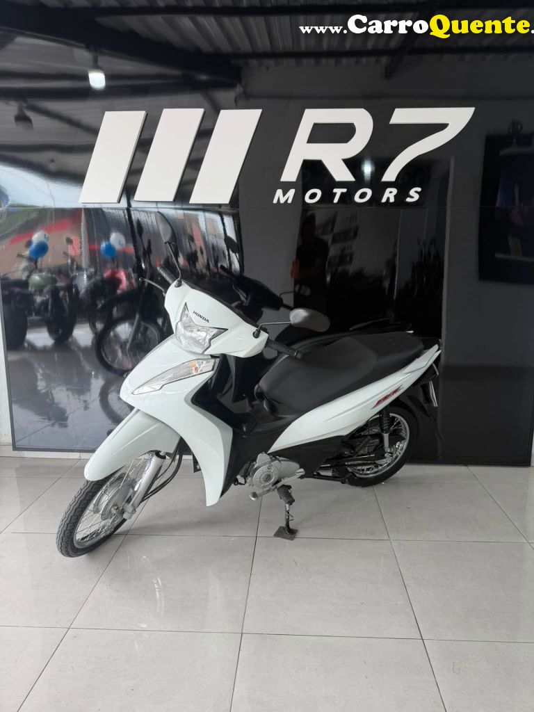 HONDA   BIZ 110I   BRANCO 2024 110 GASOLINA - Loja