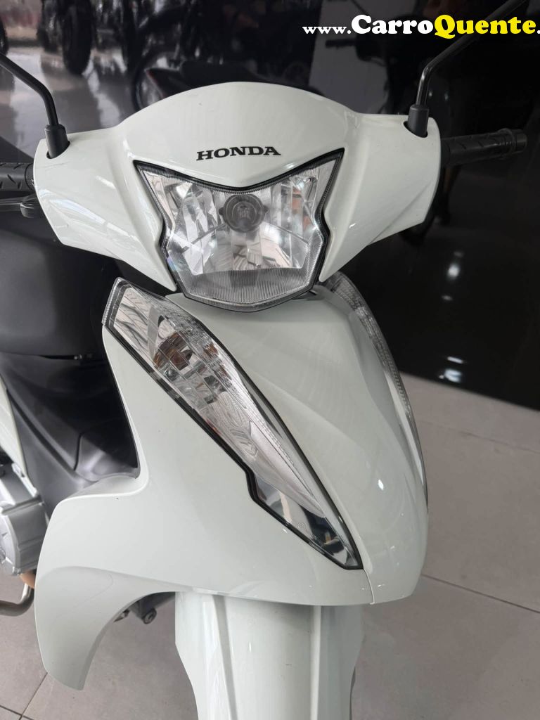 HONDA   BIZ 110I   BRANCO 2024 110 GASOLINA - Loja