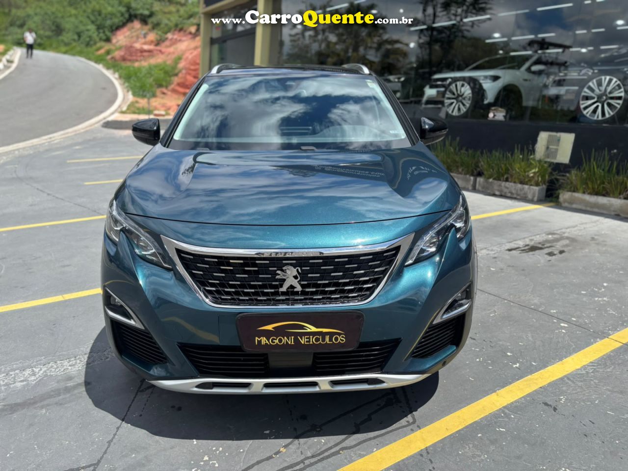 PEUGEOT   5008 GRIFFE PACK 1.6 TURBO 16V 5P AUT.   AZUL 2019 1.6 GASOLINA - Loja