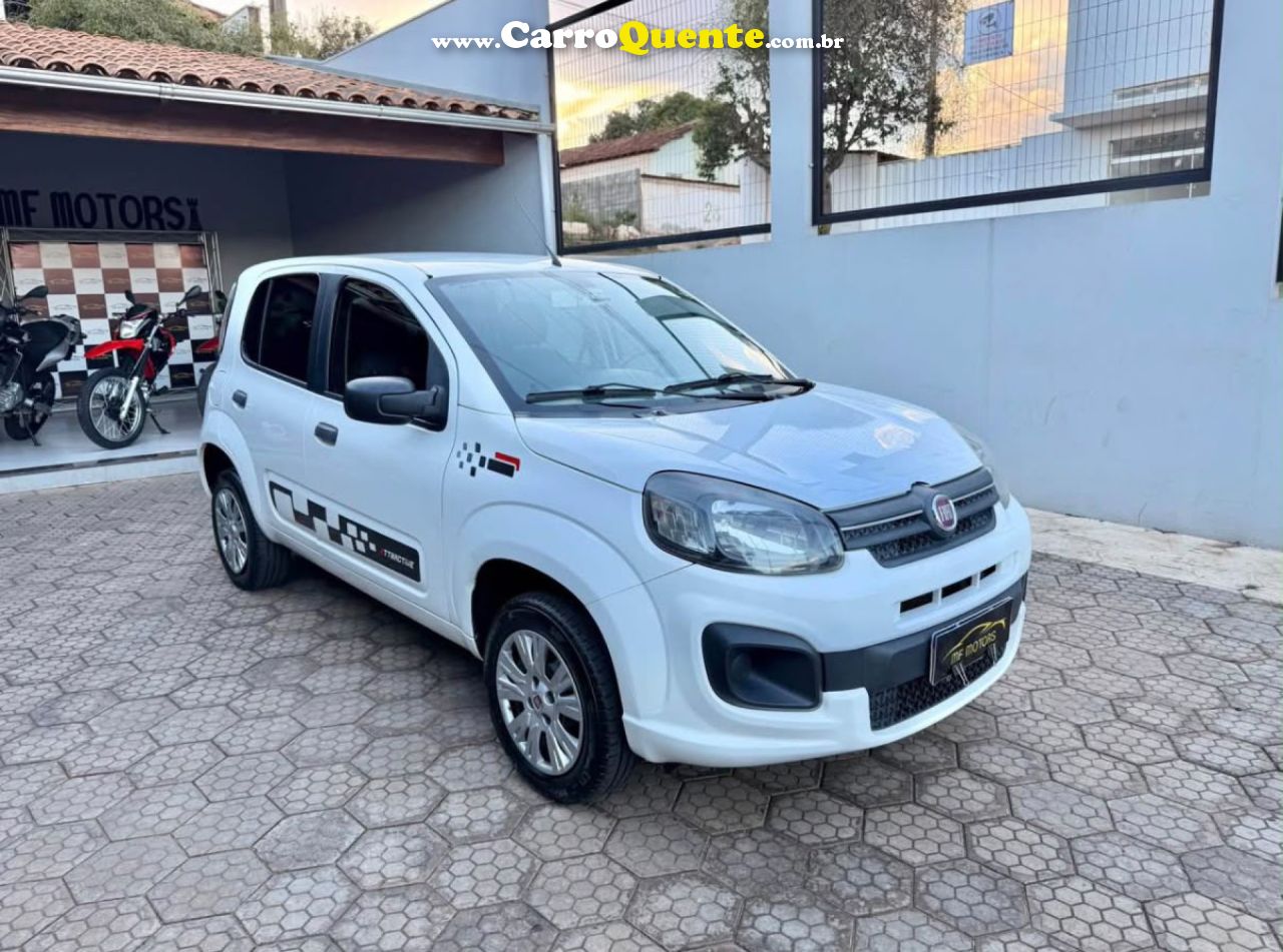 FIAT   UNO ATTRACTIVE 1.0 FIRE FLEX 8V 5P   BRANCO 2021 1.0 FLEX - Loja