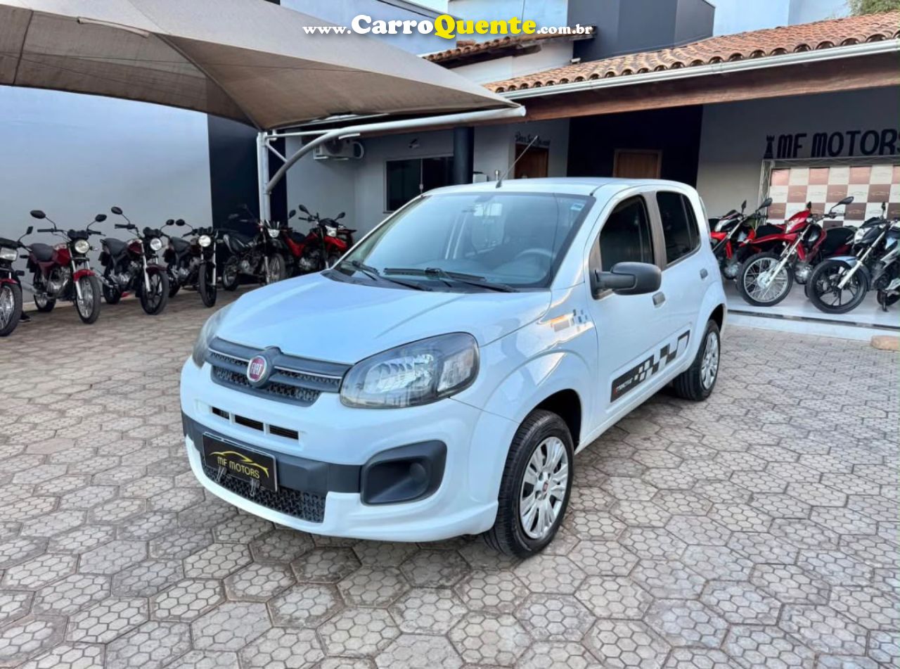 FIAT   UNO ATTRACTIVE 1.0 FIRE FLEX 8V 5P   BRANCO 2021 1.0 FLEX - Loja