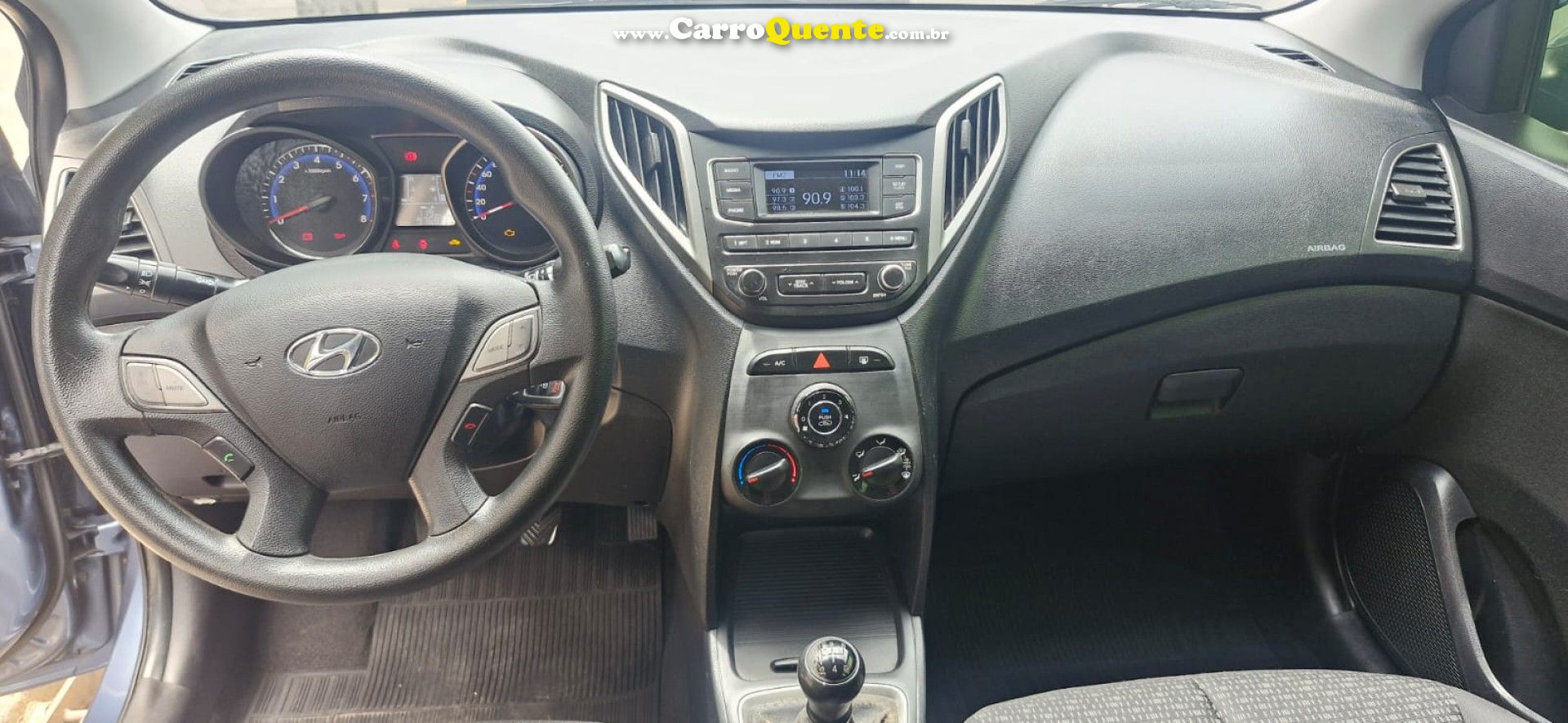 HYUNDAI   HB20 COMF.C.PLUSC.STYLE 1.0 FLEX 12V   AZUL 2016 1.0 FLEX - Loja
