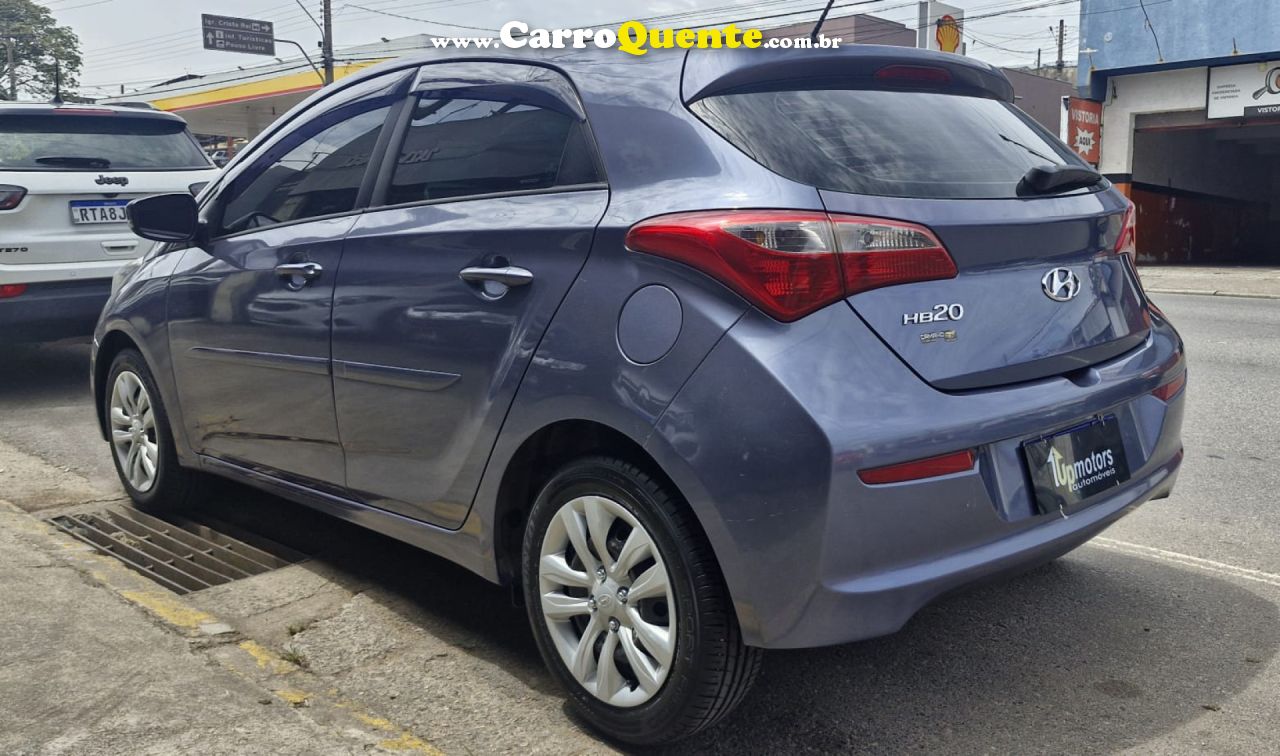 HYUNDAI   HB20 COMF.C.PLUSC.STYLE 1.0 FLEX 12V   AZUL 2016 1.0 FLEX - Loja