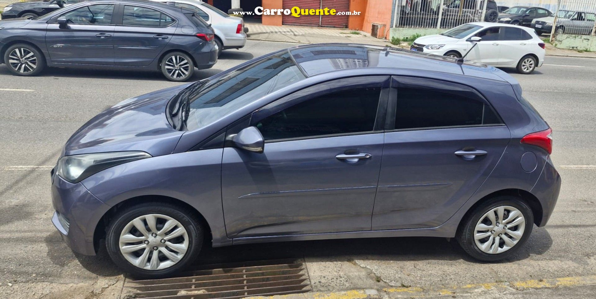 HYUNDAI   HB20 COMF.C.PLUSC.STYLE 1.0 FLEX 12V   AZUL 2016 1.0 FLEX - Loja