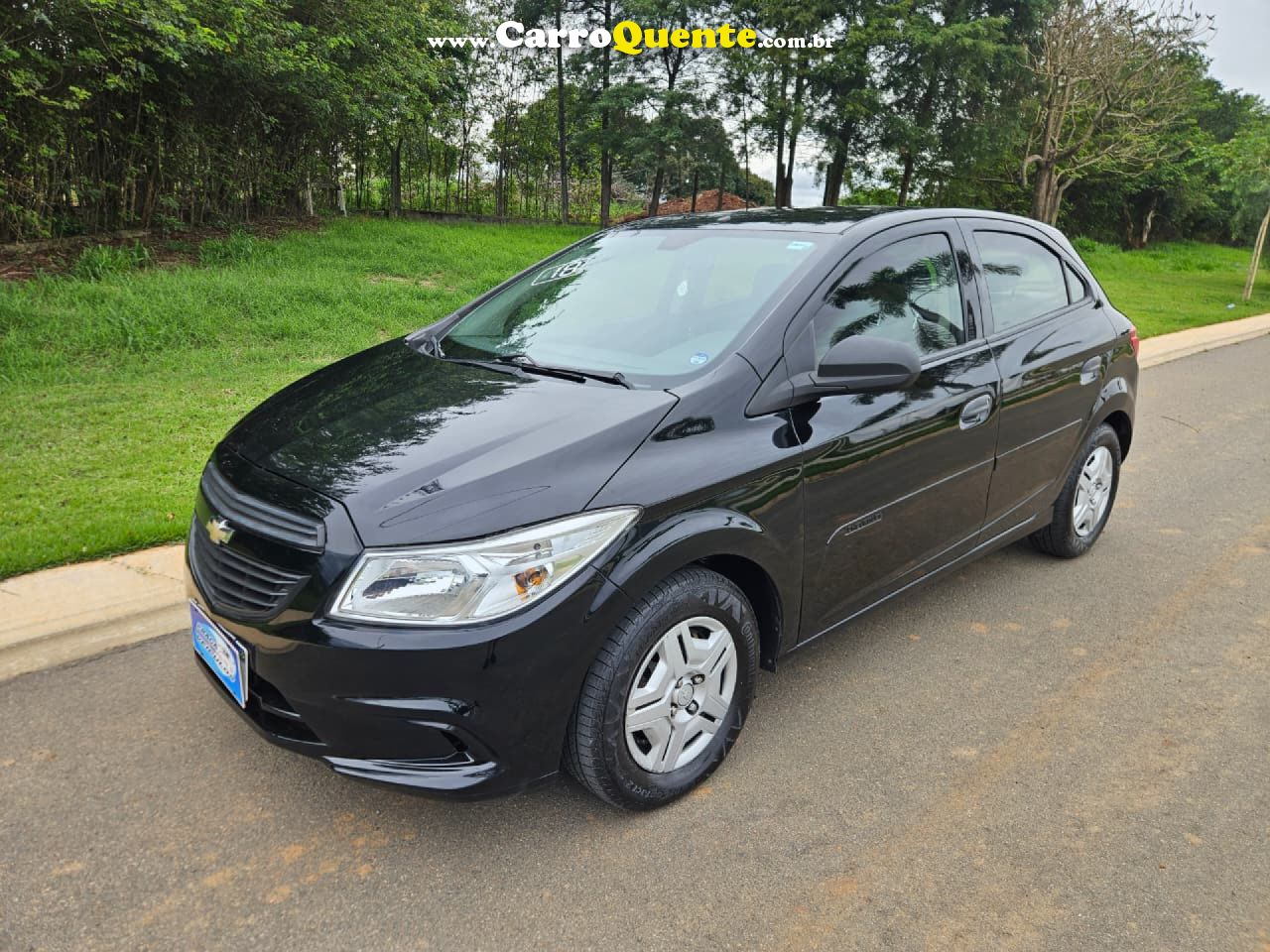 CHEVROLET   ONIX HATCH JOY 1.0 8V FLEX 5P MEC.   PRETO 2018 1.0 FLEX - Loja