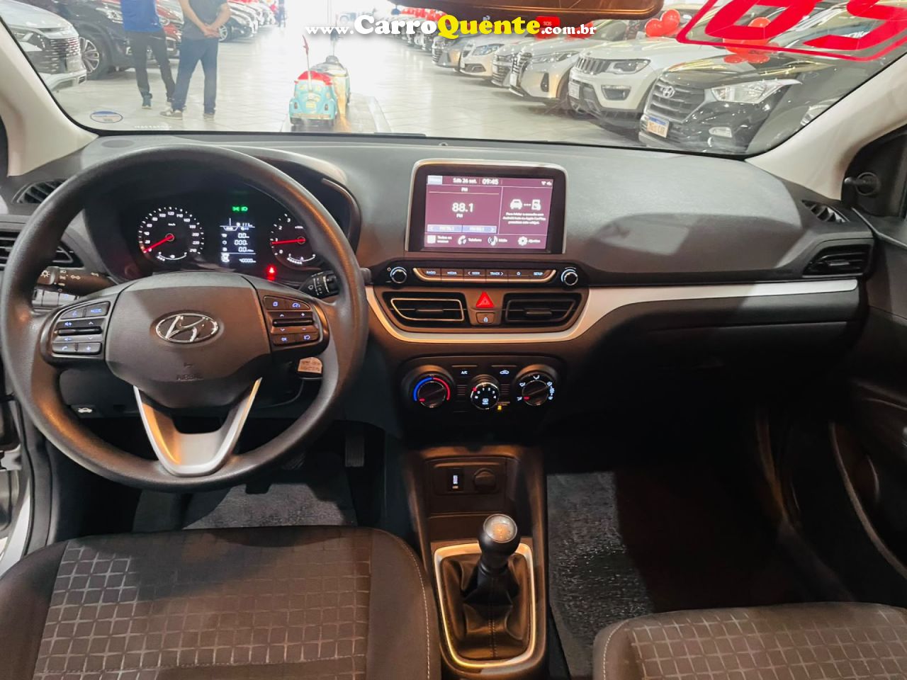 HYUNDAI   HB20 COMF.C.PLUSC.STYLE 1.0 FLEX 12V   PRATA 2026 1.0 FLEX - Loja