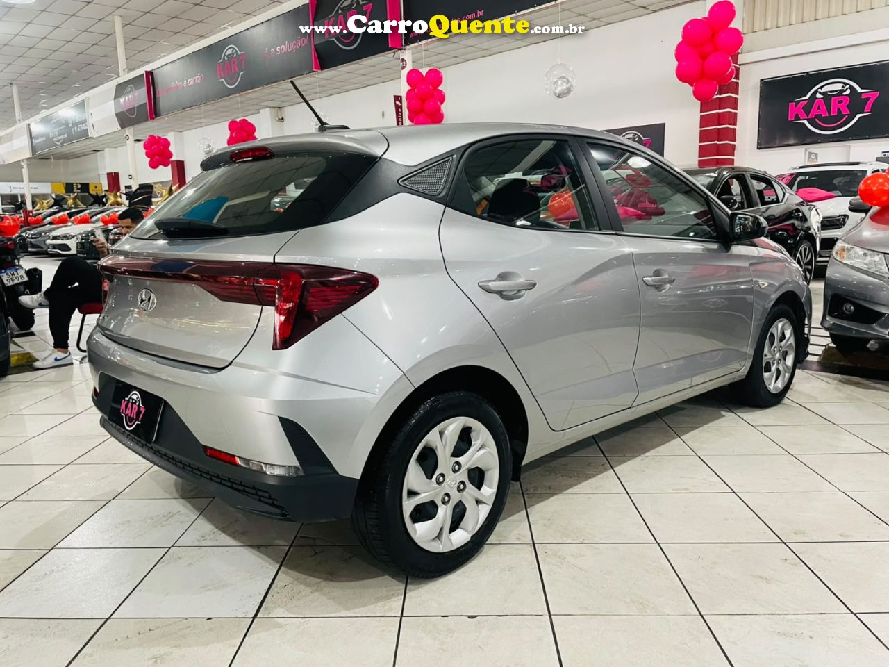 HYUNDAI   HB20 COMF.C.PLUSC.STYLE 1.0 FLEX 12V   PRATA 2026 1.0 FLEX - Loja