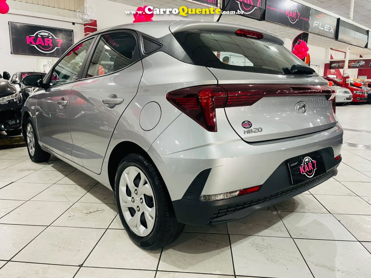 HYUNDAI   HB20 COMF.C.PLUSC.STYLE 1.0 FLEX 12V   PRATA 2026 1.0 FLEX - Loja