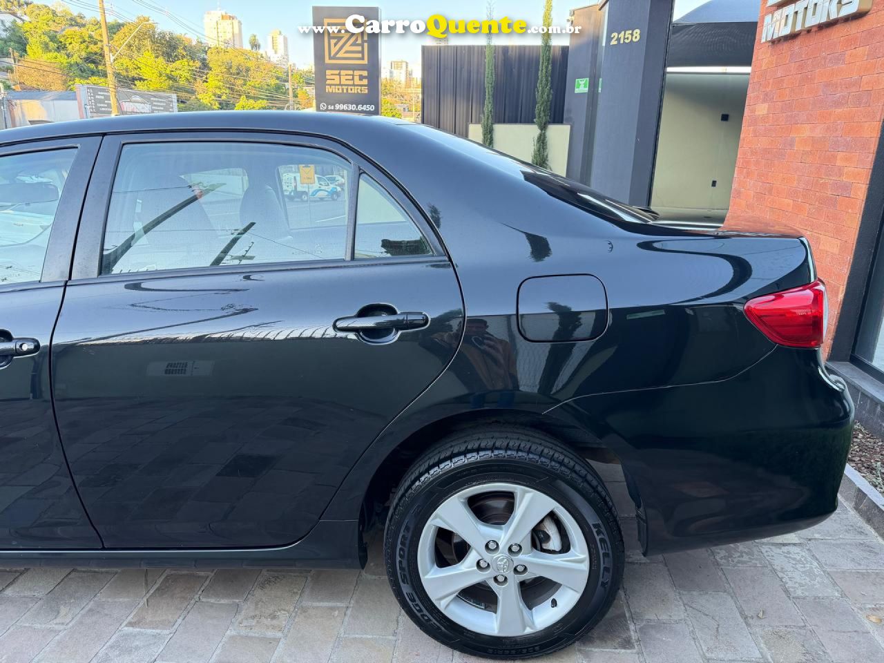 TOYOTA   COROLLA XEI 2.0 FLEX 16V AUT.   PRETO 2013 2.0 FLEX - Loja