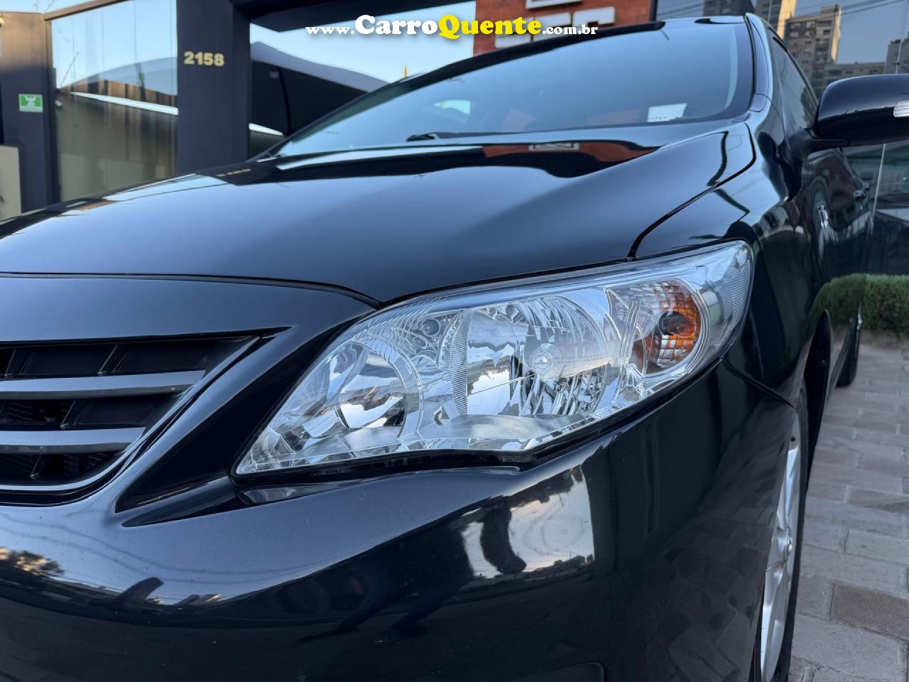 TOYOTA   COROLLA XEI 2.0 FLEX 16V AUT.   PRETO 2013 2.0 FLEX - Loja