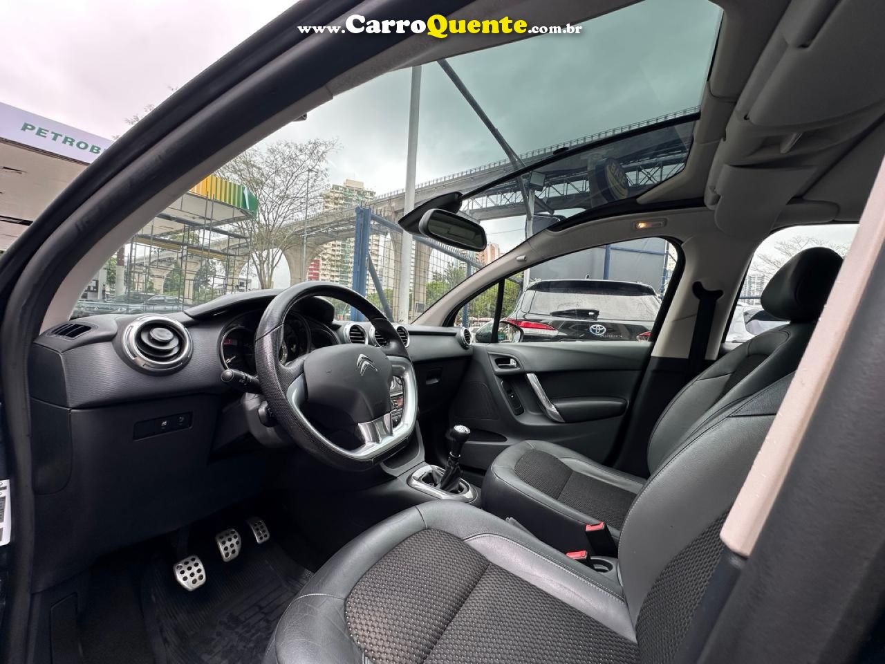 CITROËN   C3 EXCL. 1.6 VTI FLEX START 16V 5P MEC.   PRETO 2013 1.6 16V FLEX - Loja