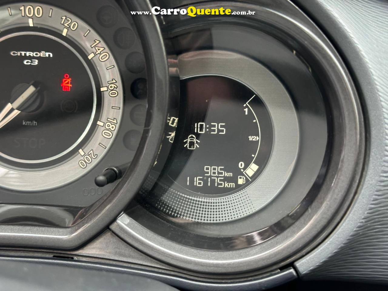 CITROËN   C3 EXCL. 1.6 VTI FLEX START 16V 5P MEC.   PRETO 2013 1.6 16V FLEX - Loja