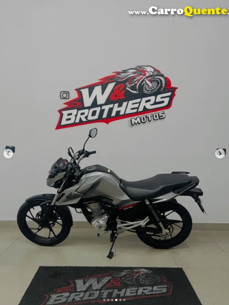 HONDA   CG 160 FAN FLEX   PRATA 2026 160 FLEX - Loja