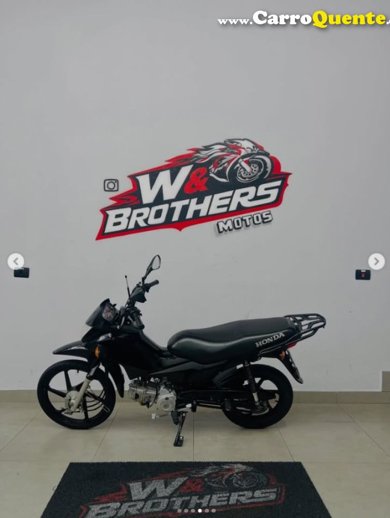 HONDA   POP 110I   PRETO 2022 110 GASOLINA - Loja