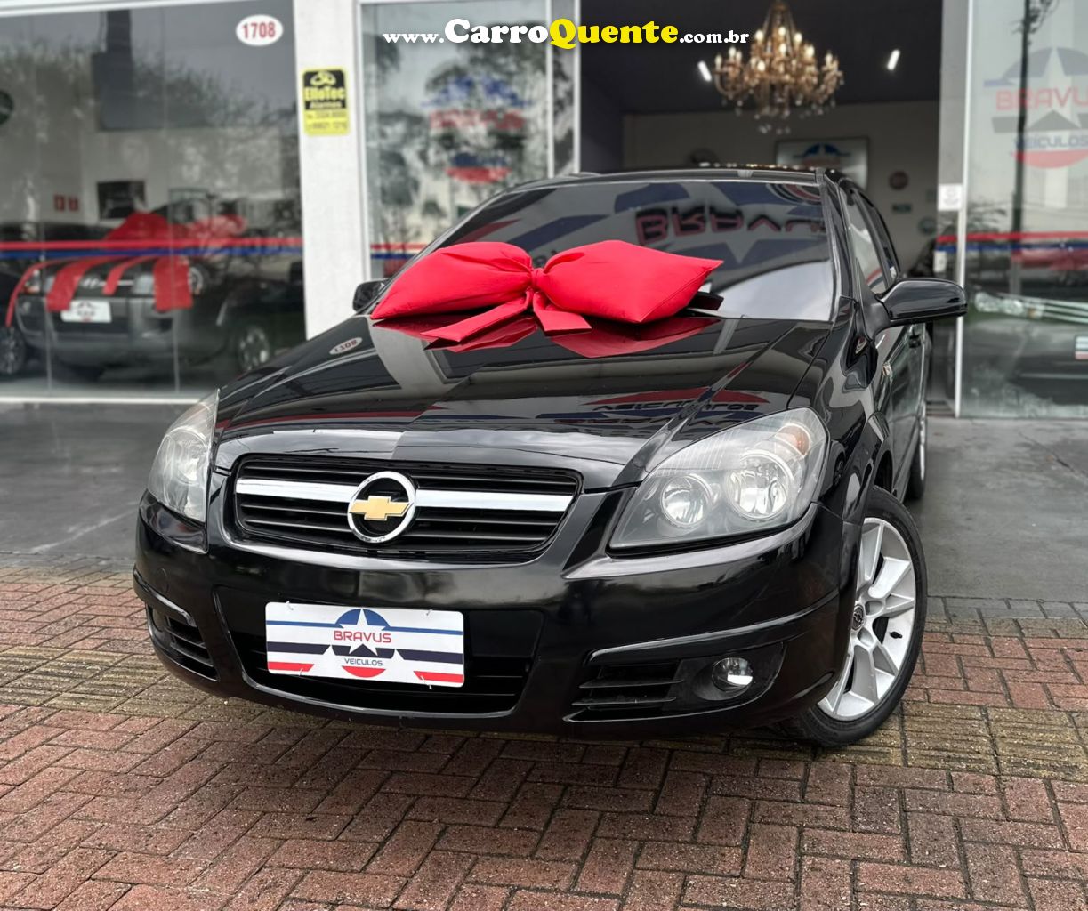 CHEVROLET   VECTRA GT-X 2.0 MPFI 8V FLEXPOWER AUT.   PRETO 2008 2.0 FLEX - Loja