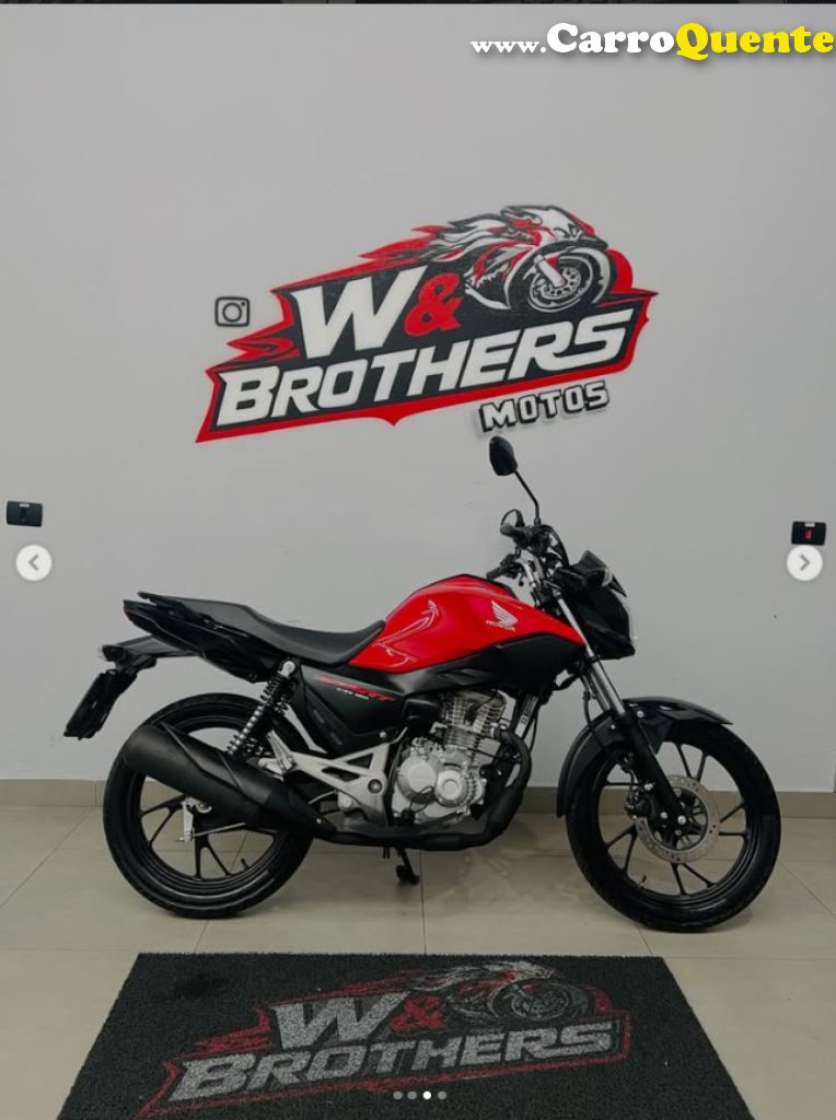 HONDA   CG 160 START   VERMELHO 2026 160 FLEX - Loja
