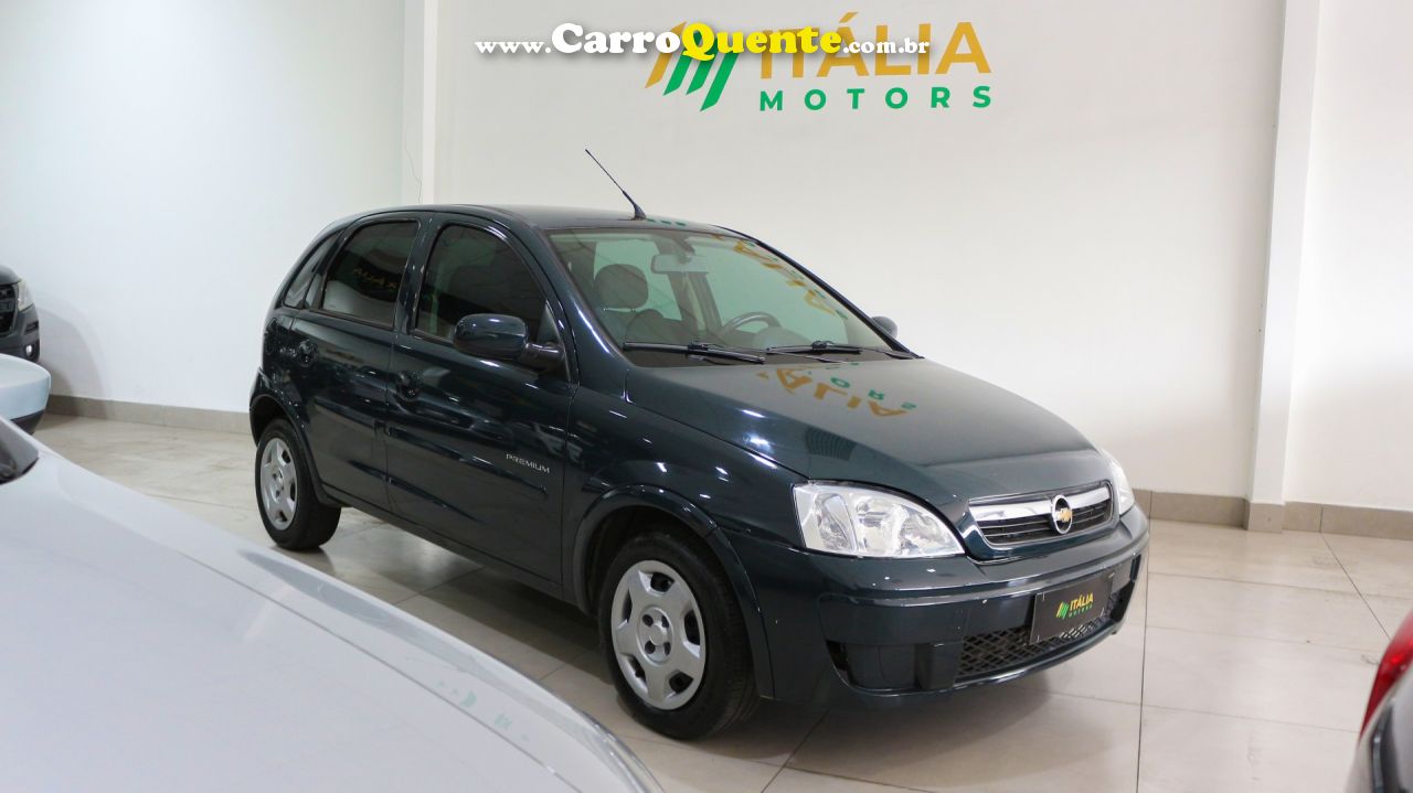 CHEVROLET   CORSA HAT. PREMIUM 1.4 8V ECONOFLEX 5P   CINZA 2010 1.4 FLEX - Loja