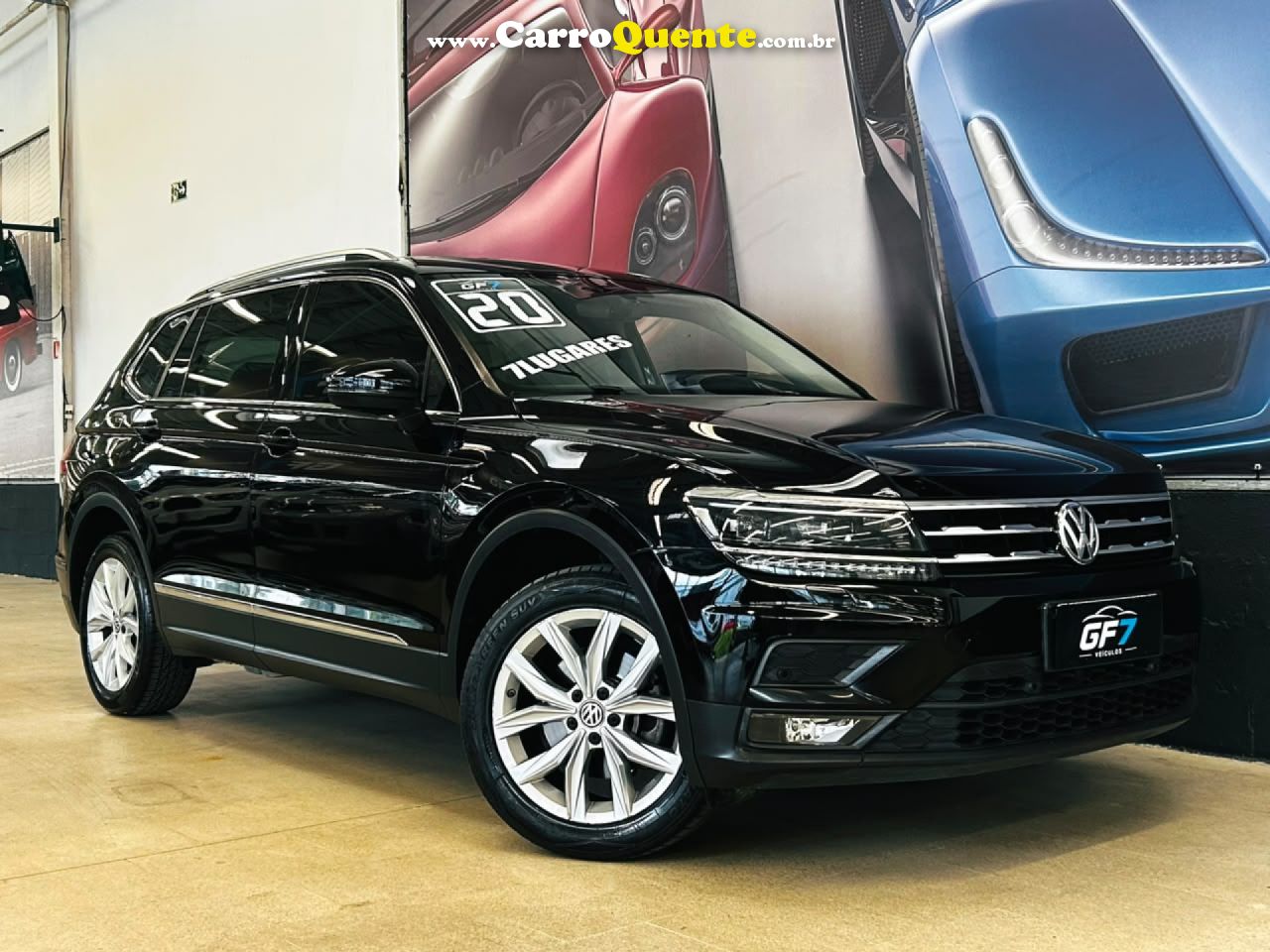 VOLKSWAGEN   TIGUAN ALLSPAC COMF 250 TSI 1.4 FLEX   PRETO 2020 1.4 FLEX - Loja