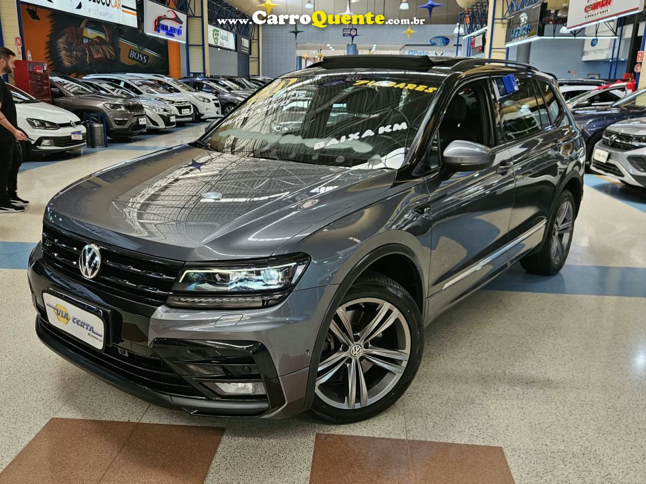 VOLKSWAGEN TIGUAN 2.0 350 TSI 7 LUGARES R-LINE 4x4 * C/ Teto Solar 2020 - Loja