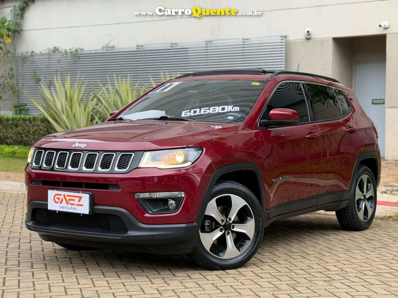 JEEP COMPASS 2.0 16V LONGITUDE 2017 - Loja