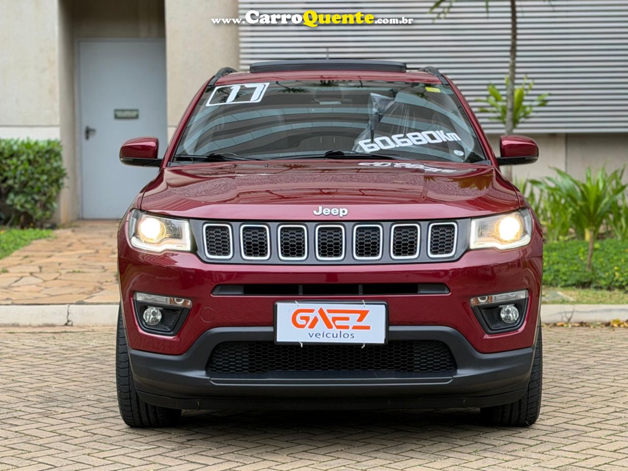 JEEP COMPASS 2.0 16V LONGITUDE 2017 - Loja