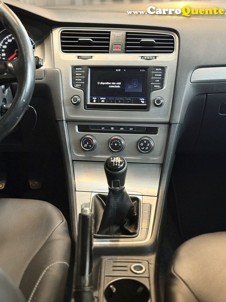 VOLKSWAGEN   GOLF COMFORTLINE 1.0 TSI TOTAL FLEX MEC.   BRANCO 2017 1.0 FLEX - Loja