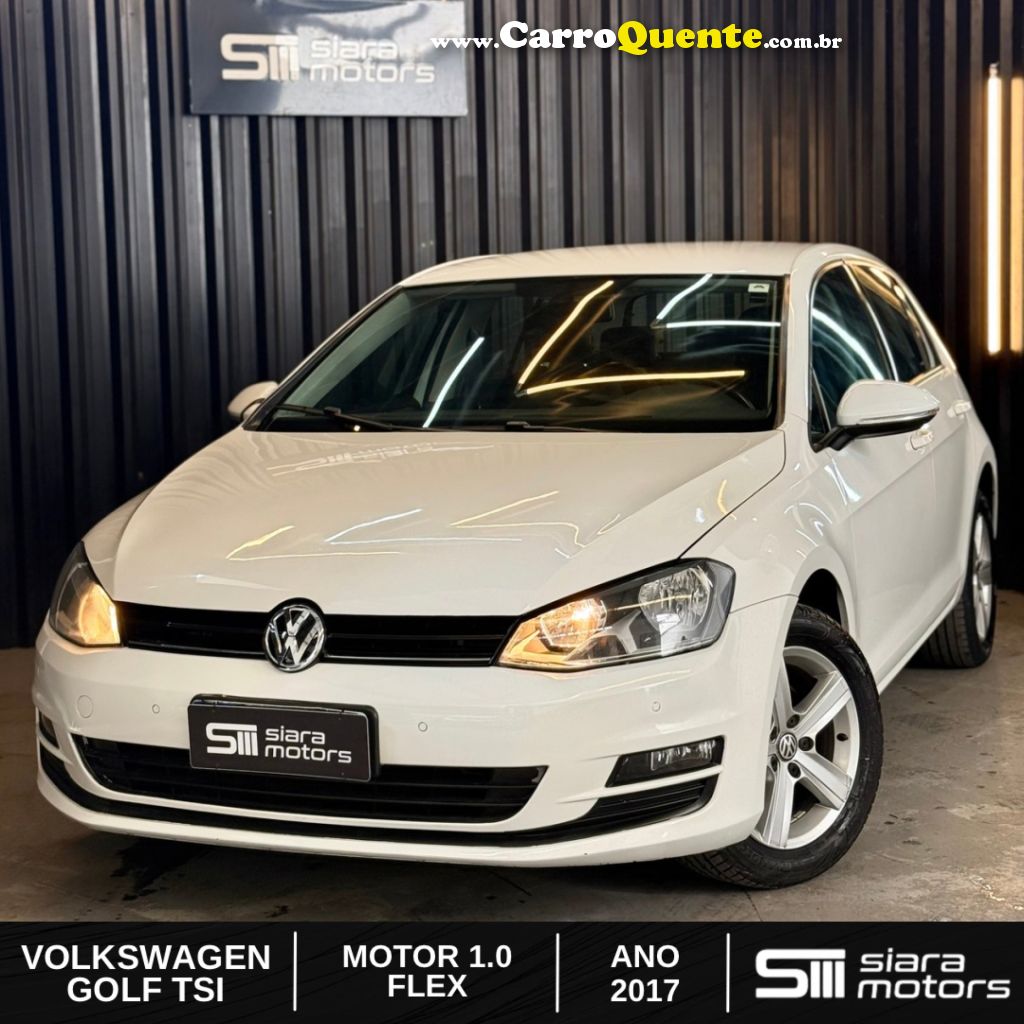 VOLKSWAGEN   GOLF COMFORTLINE 1.0 TSI TOTAL FLEX MEC.   BRANCO 2017 1.0 FLEX - Loja