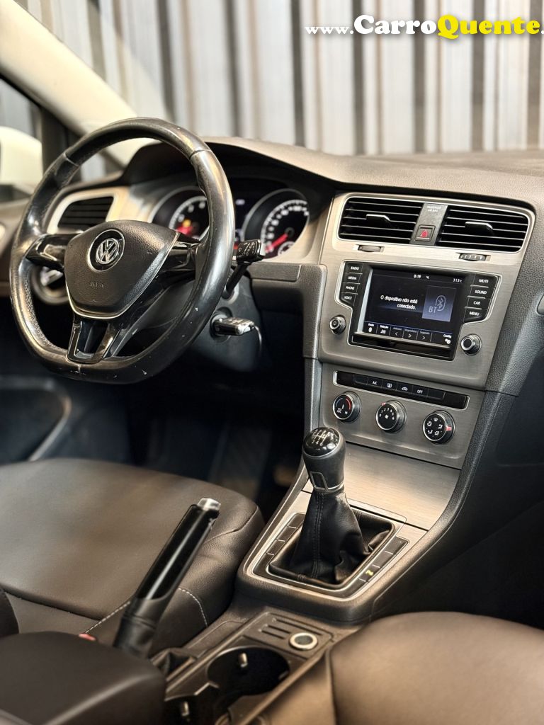 VOLKSWAGEN   GOLF COMFORTLINE 1.0 TSI TOTAL FLEX MEC.   BRANCO 2017 1.0 FLEX - Loja