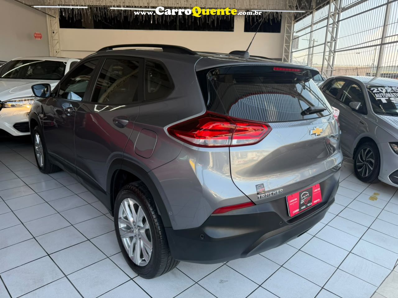 CHEVROLET   TRACKER LTZ 1.0 TURBO 12V FLEX AUT.   PRATA 2022 1.0 FLEX - Loja