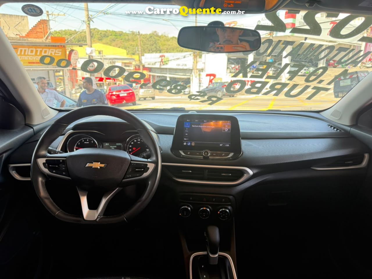 CHEVROLET   TRACKER LTZ 1.0 TURBO 12V FLEX AUT.   PRATA 2022 1.0 FLEX - Loja