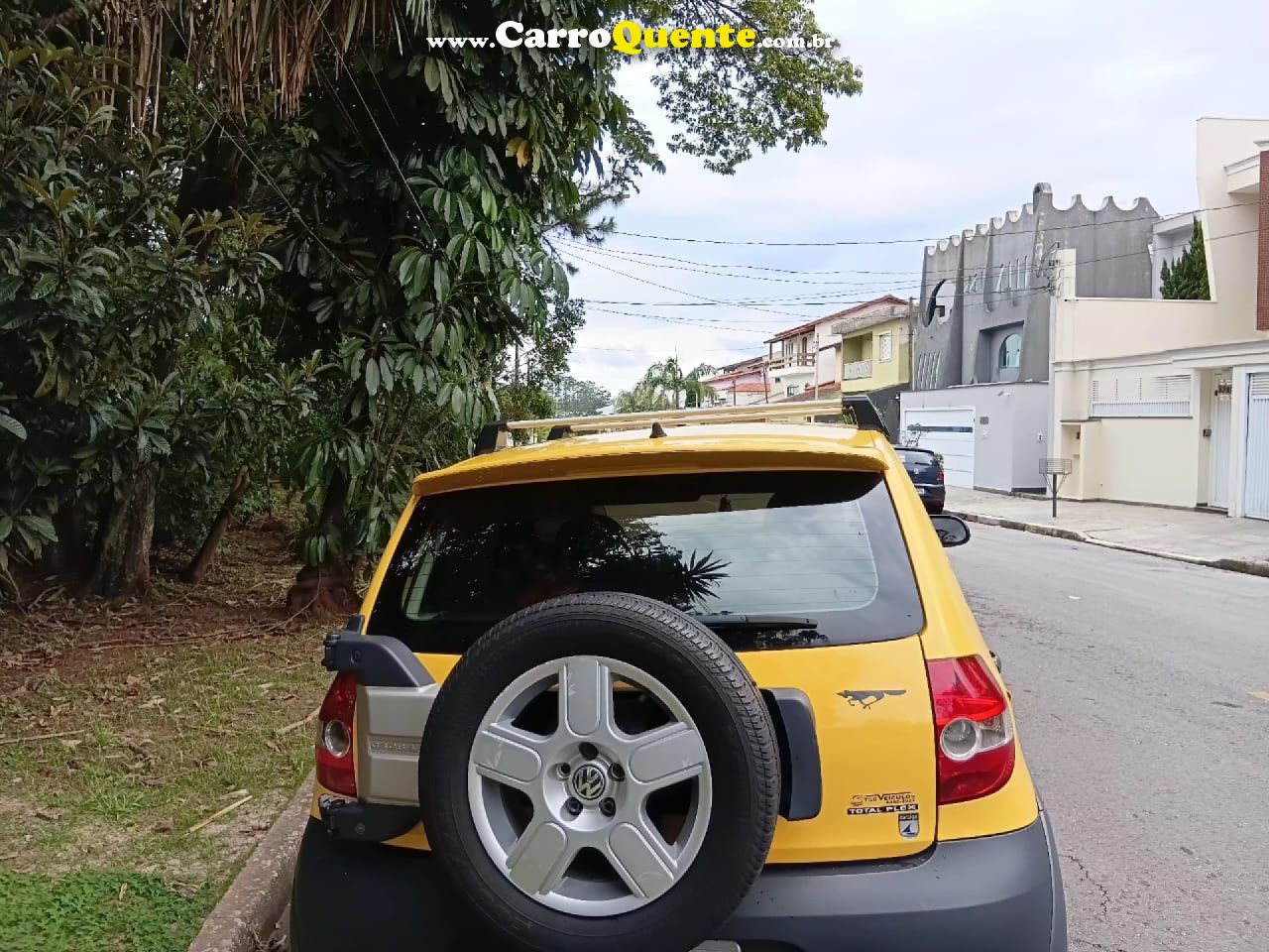 VOLKSWAGEN   CROSSFOX 1.6 MI TOTAL FLEX 8V 5P   AMARELO 2008 1.6 FLEX - Loja