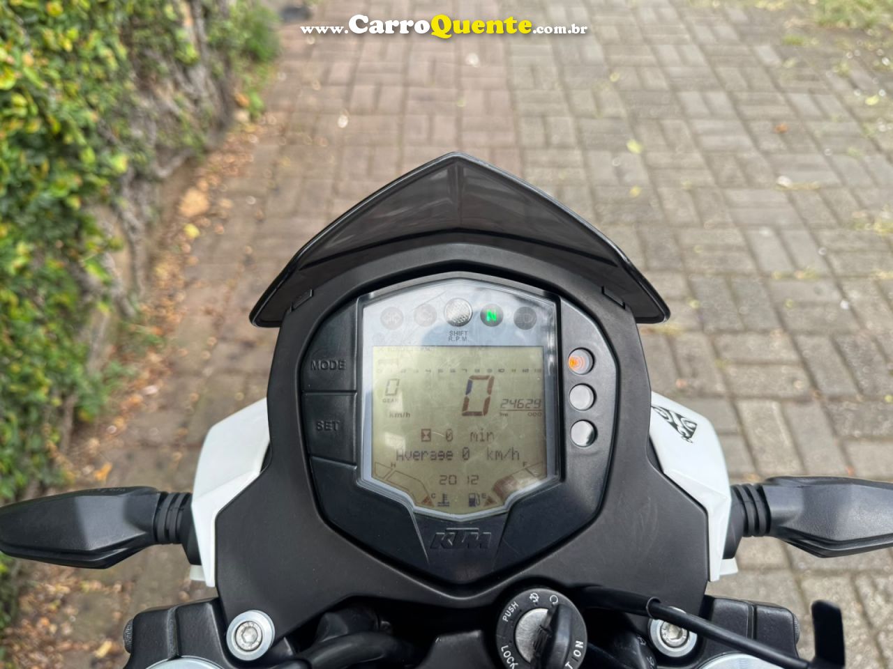 KTM   DUKE 200ABS   BRANCO 2019 200 GASOLINA - Loja