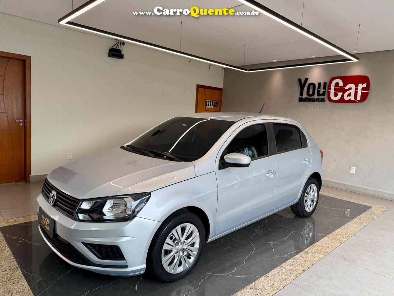 VOLKSWAGEN   GOL 1.6 MSI FLEX 8V 5P   PRATA 2022 1.6 FLEX - Loja