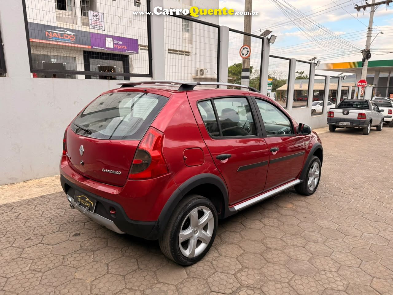 RENAULT   SANDERO STEPWAY HI-FLEX 1.6 16V 5P   VERMELHO 2011 1.6 FLEX - Loja