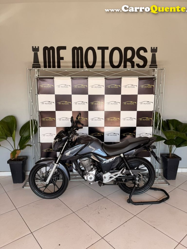HONDA   CG 160 FAN FLEX   CINZA 2024 00 FLEX - Loja