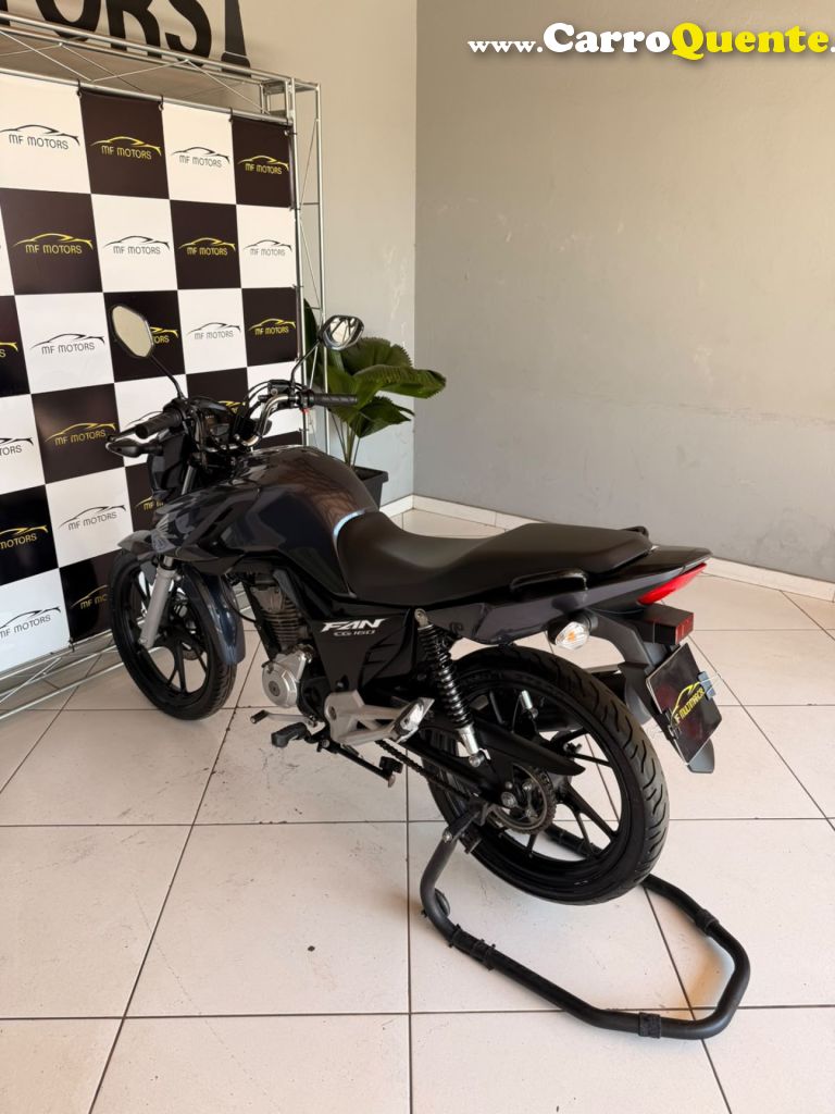 HONDA   CG 160 FAN FLEX   CINZA 2024 00 FLEX - Loja