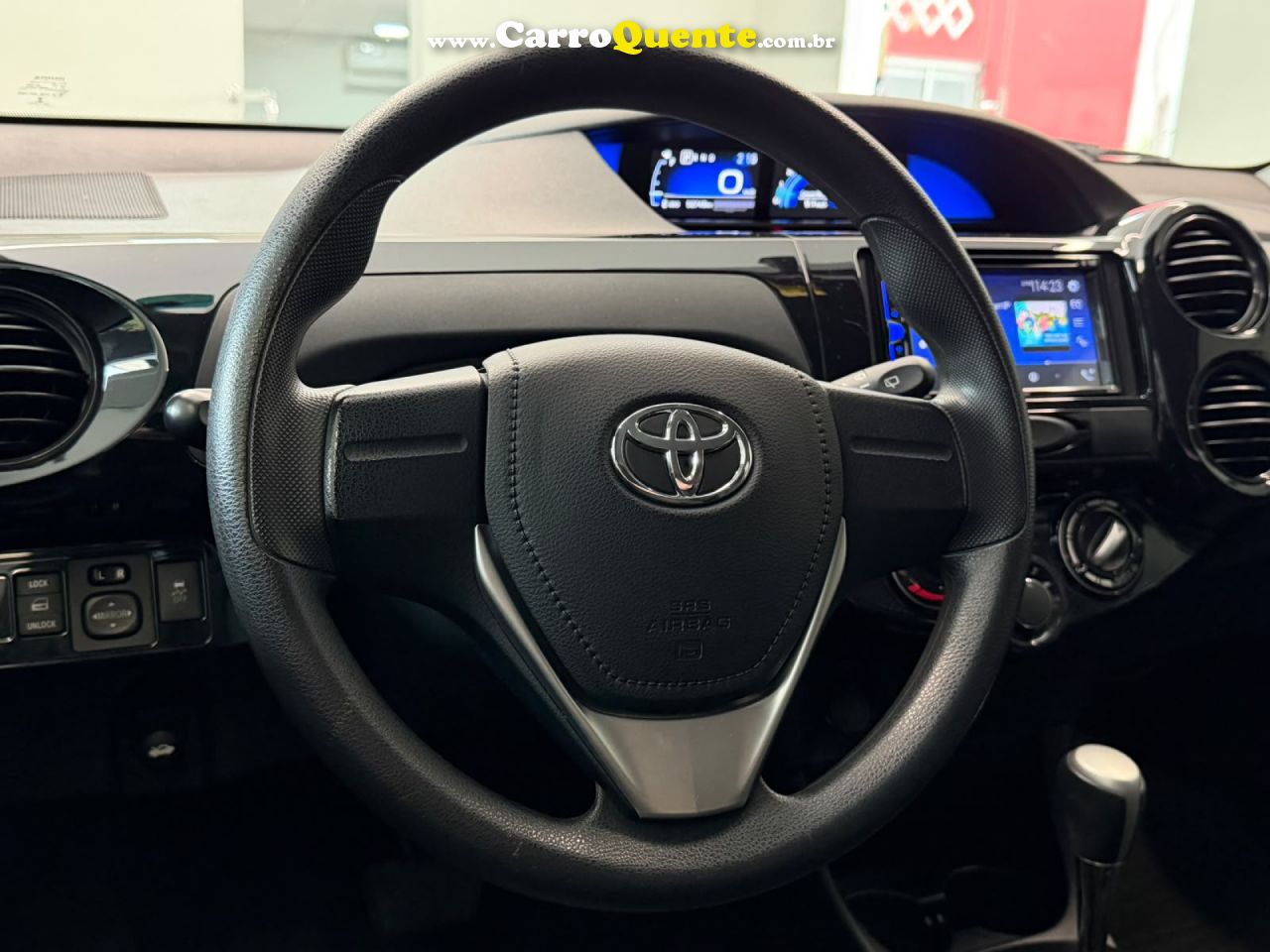 TOYOTA   ETIOS X 1.3 FLEX 16V 5P AUT.   PRATA 2019 1.3 FLEX - Loja